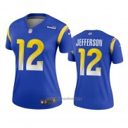 Camiseta NFL Legend Mujer Los Angeles Rams Van Jefferson Azul
