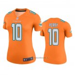 Camiseta NFL Legend Mujer Miami Dolphins Malcolm Perry Naranja Color Rush