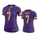 Camiseta NFL Legend Mujer Minnesota Vikings Nate Stanley Violeta Color Rush