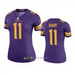 Camiseta NFL Legend Mujer Minnesota Vikings Tajae Sharpe Violeta Color Rush
