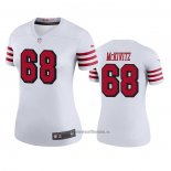 Camiseta NFL Legend Mujer San Francisco 49ers Colton Mckivitz Blanco Color Rush