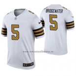 Camiseta NFL Legend New Orleans Saints Teddy Bridgewater Blanco Color Rush