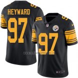 Camiseta NFL Legend Pittsburgh Steelers Heyward Negro