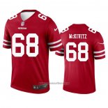 Camiseta NFL Legend San Francisco 49ers Colton Mckivitz Rojo