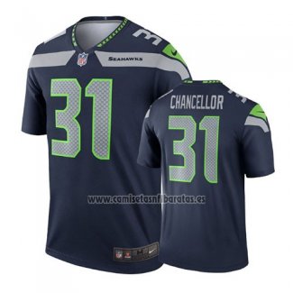 Camiseta NFL Legend Seattle Seahawks Kam Chancellor College Azul