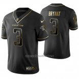 Camiseta NFL Limited Atlanta Falcons Matt Bryant Golden Edition Negro