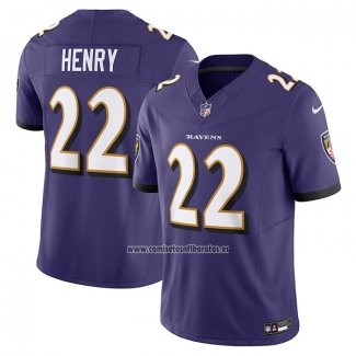 Camiseta NFL Limited Baltimore Ravens Derrick Henry Vapor F.U.S.E. Violeta