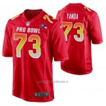 Camiseta NFL Limited Baltimore Ravens Marshal Yanda 2019 Pro Bowl Rojo