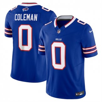 Camiseta NFL Limited Buffalo Bills Keon Coleman Vapor F.U.S.E. Royal