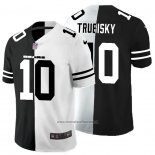 Camiseta NFL Limited Chicago Bears Trubisky Black White Split
