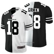 Camiseta NFL Limited Cincinnati Bengals Green Black White Split