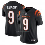 Camiseta NFL Limited Cincinnati Bengals Joe Burrow Vapor Untouchable Negro