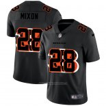 Camiseta NFL Limited Cincinnati Bengals Mixon Logo Dual Overlap Negro