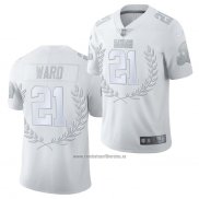 Camiseta NFL Limited Cleveland Browns Denzel Ward MVP Blanco