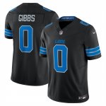 Camiseta NFL Limited Detroit Lions Jahmyr Gibbs Vapor F.U.S.E. 2nd Alternate Negro