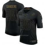 Camiseta NFL Limited Detroit Lions Sanders 2020 Salute To Service Negro