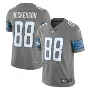 Camiseta NFL Limited Detroit Lions TJ Hockenson Vapor Untouchable Gris
