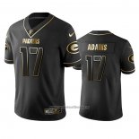 Camiseta NFL Limited Green Bay Packers Davante Adams Golden Edition Negro