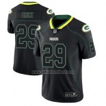 Camiseta NFL Limited Green Bay Packers Kentrell Brice Negro Color Rush 2018 Lights Out