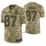 Camiseta NFL Limited Houston Texans Demaryius Thomas 2018 Salute To Service Camuflaje