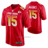 Camiseta NFL Limited Kansas City Chiefs Patrick Mahomes Ii 2019 Pro Bowl Rojo