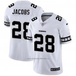 Camiseta NFL Limited Las Vegas Raiders Jacobs Team Logo Fashion Blanco