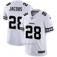 Camiseta NFL Limited Las Vegas Raiders Jacobs Team Logo Fashion Blanco