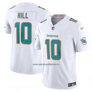Camiseta NFL Limited Miami Dolphins Tyreek Hill Vapor F.U.S.E. Blanco