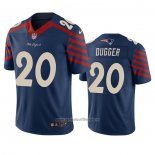 Camiseta NFL Limited New England Patriots Kyle Dugger Ciudad Edition Azul