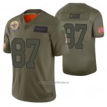 Camiseta NFL Limited New Orleans Saints Jared Cook 2019 Salute To Service Verde