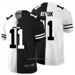 Camiseta NFL Limited San Francisco 49ers Aiyuk White Black Split
