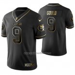 Camiseta NFL Limited San Francisco 49ers Robbie Gould Golden Edition Negro