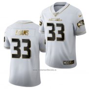 Camiseta NFL Limited Seattle Seahawks Jamal Adams Golden Edition Blanco