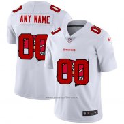 Camiseta NFL Limited Tampa Bay Buccaneers Personalizada Logo Dual Overlap Blanco