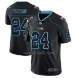 Camiseta NFL Limited Tennessee Titans Kenny Vaccaro Negro Color Rush 2018 Lights Out