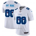 Camiseta NFL Limited Tennessee Titans Personalizada Logo Dual Overlap Blanco