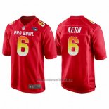 Camiseta NFL Pro Bowl Tennessee Titans 6 Brett Kern AFC 2018 Rojo