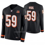 Camiseta NFL Therma Manga Larga Cincinnati Bengals Nick Vigil Negro