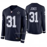 Camiseta NFL Therma Manga Larga Dallas Cowboys Byron Jones Azul