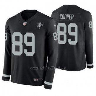 Camiseta NFL Therma Manga Larga Las Vegas Raiders Amari Cooper Negro