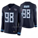 Camiseta NFL Therma Manga Larga Tennessee Titans Brian Orakpo Azul