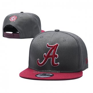 Gorra Alabama Crimson Tide 9FIFTY Snapback Rojo Gris