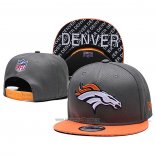 Gorra Denver Broncos 9FIFTY Snapback Gris Naranja