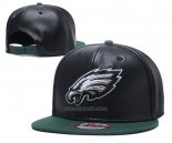 Gorra Philadelphia Eagles Negro Blanco Verde