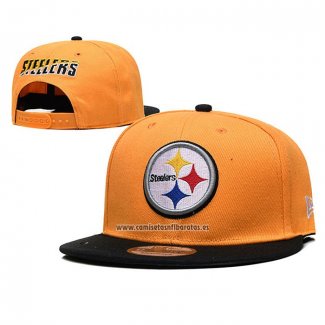 Gorra Pittsburgh Steelers Negro Amarillo