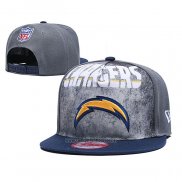 Gorra San Diego Chargers 9FIFTY Snapback Gris Azul