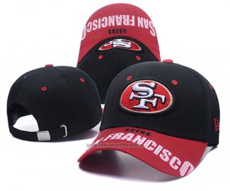 Gorra San Francisco 49ers Negro Rojo