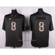 Camiseta NFL Anthracite Washington Commanders Cousins 2016 Salute To Service