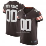 Camiseta NFL Elite Cleveland Browns Personalizada Vapor Untouchable Marron