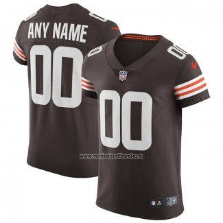 Camiseta NFL Elite Cleveland Browns Personalizada Vapor Untouchable Marron